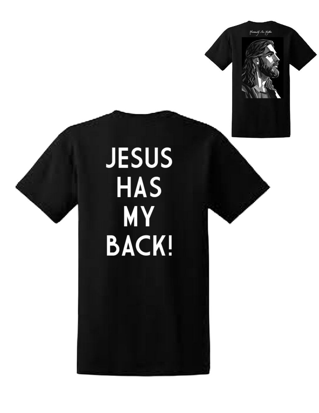 Jesus Has My Back T-Shirt