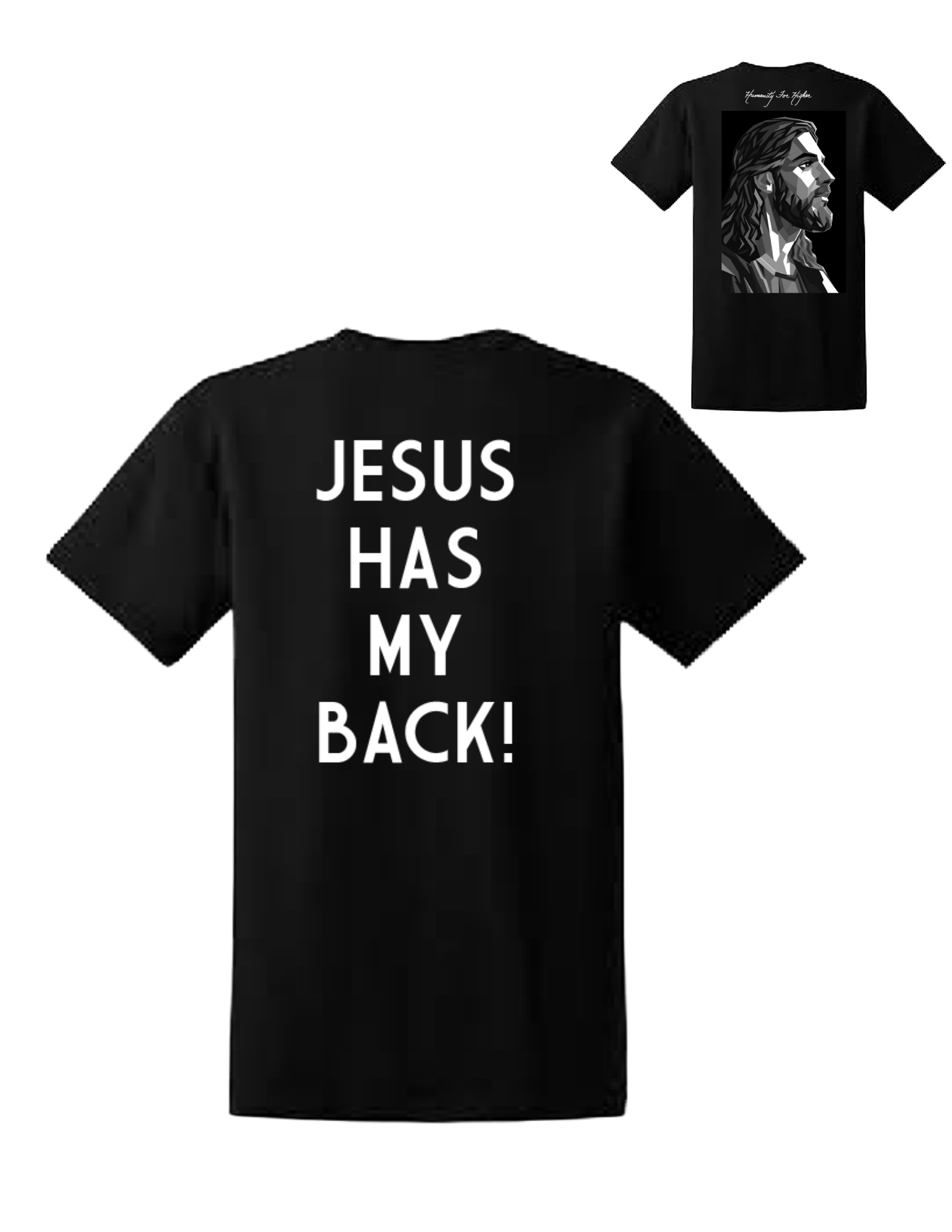 Jesus Has My Back T-Shirt