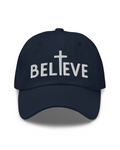 Navy Believe Hat