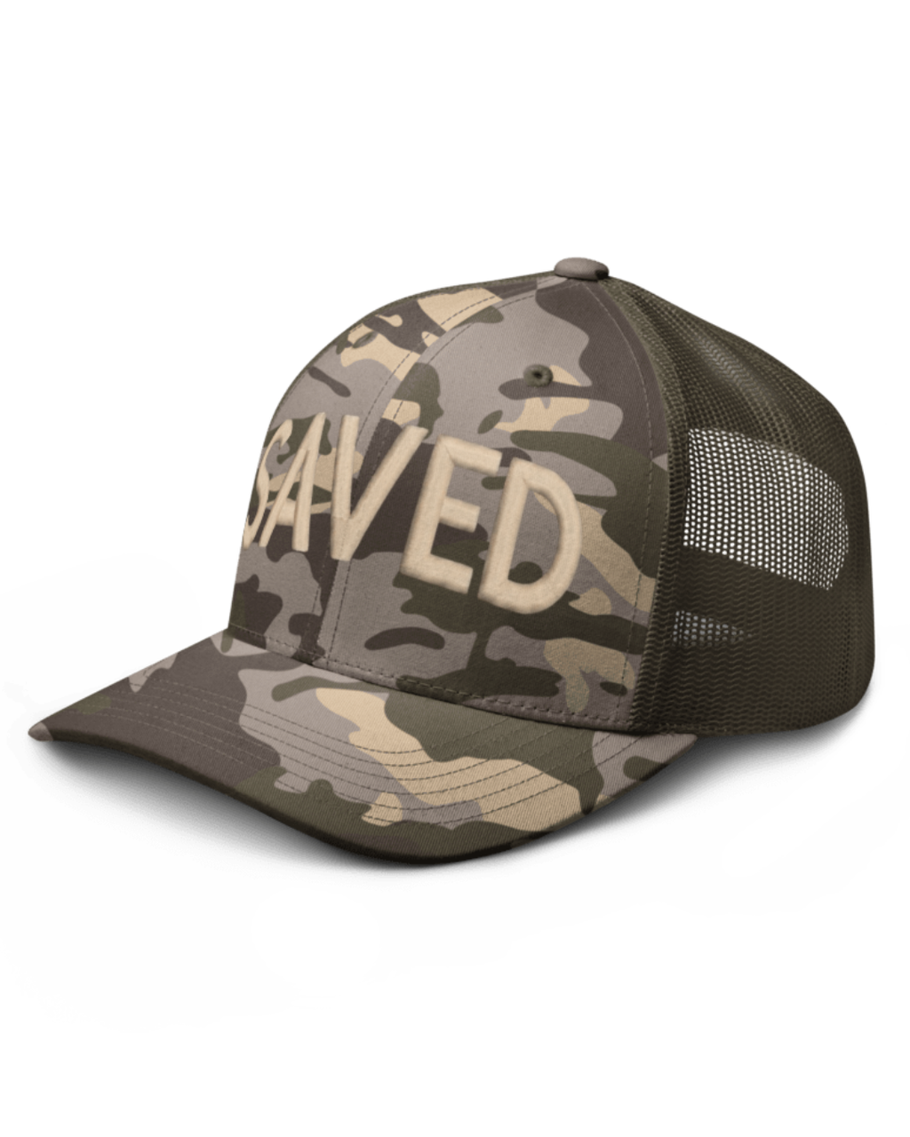 Tan Camo Saved Hat